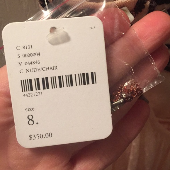 Nude Free People party dress - Picture 3 of 4